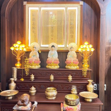 Trọn Bộ Ban Thờ Phật 